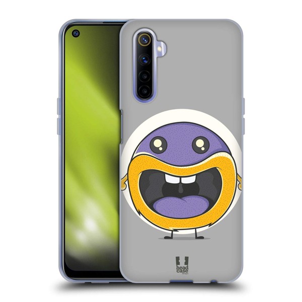 Head Case Designs Wide Mouth O Alphabet Monster Soft Gel