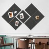 Gute Large Cork Board Alternative, 12 Pcs Felt Wall Tiles