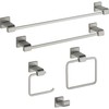 Delta 77535-SS Ara Single Towel Hook Bath Hardware Accessory in