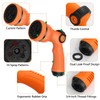 Water Hose Spray Nozzle - Garden Hose Nozzle with 10