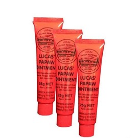Lucas' Papaw, Cream, 2.6 oz (75 g), 0.9 oz (25 g) x 3 Piece Set