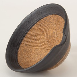 Koyo Pottery 23103 Black Single Mouth 4.0 Inch Mortar