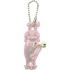 Yoshio Reflective Cat with Bell Pink W130mm x H75mm Biological