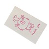 Inukun Thank You Pink Typography Mini Message Cards, 2.2 x