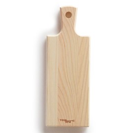 Tosa Ryu HC-2600 Cutting & Serving Board TOSARYU SHIMANTO HINOKI Cutting Board with Hinoki Handle, Made in Japan