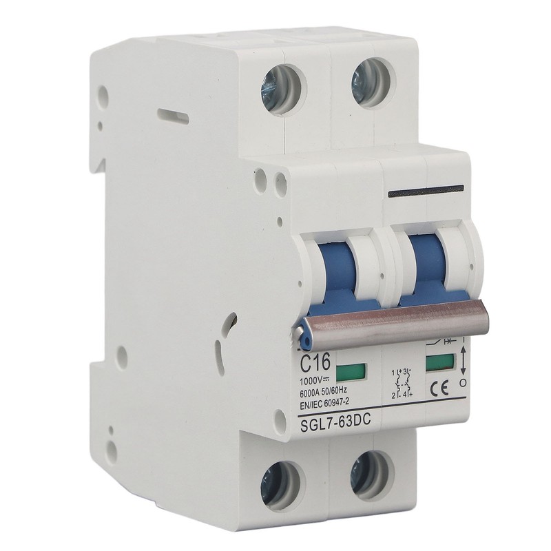 DC Miniature Circuit Breaker Pa66 Quick Response Arc Extinguishing PV