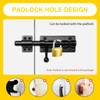 8 Inch Heavy Duty Gate Latch, 304 Stainless Steel Slide
