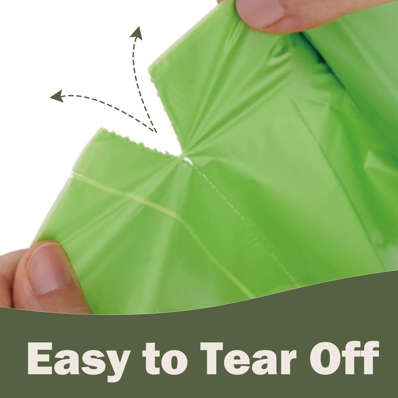 JENCENBIO Compostable Bin Liners, 5 Gallon, 20Liter, Extra Thick 0.78