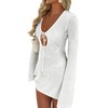 ANRABESS Beach Cover Ups for Women Crochet Swimsuit Bathing Suit