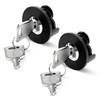 Pack of 2 Socket Lock, Lockable Socket, Child Safety Socket,
