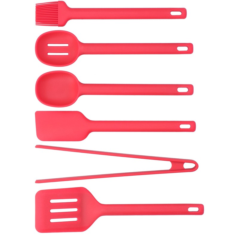Cooking Utensils 6PCS Food Grade Silicone Heat Insulation Anti Scalding