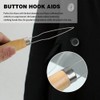 Shirts Button Hook Helper Clothes Shirts Pull Hand Puller Button