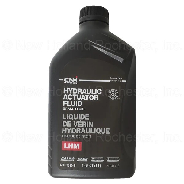 New Holland CNH Industrial 1.05 Qt Hydraulic Actuator Fluid LHM