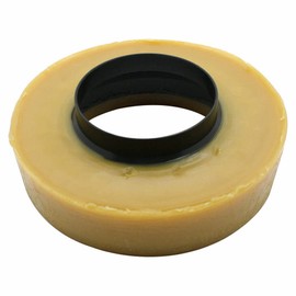 MaxLLTo Replacement Extra Thick Toilet Bowl Gasket Wax Ring with Plastic Flange for for 3 Inch and 4 Inch Waste Lines for Thrifco Plumbing 4544010