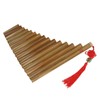 Pan pipe, easy to learn pan pipe, 15 whistles for