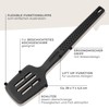 Fackelmann Statement Lift-Up Spatula - Slotted Turner with Ergonomic Handle