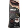 SANIYE Sombra y Gel Pomada Para Cejas Cepillo Incluido Long