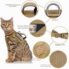 Arnés táctico para gatos para caminar a prueba de escapes,