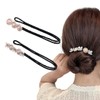 Magic Bun - 2 Pack Pearl Flower Bun Maker, Women
