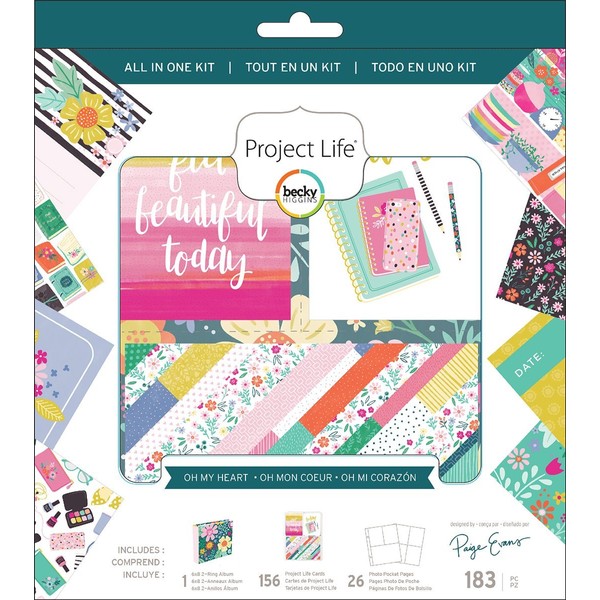 Project Life Kit All-in-One Kit-OH My Heart