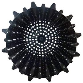 Air Pruning Planters 5 Gallon 6-Pack, Sturdy Plastic Roots Control Planter Container for Fruit Vegetable Garden Orchard, Size 12"x12",Black