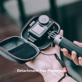 PGYTECH Action-Kamera-Hartschalen-Schutzhülle Sport Kamera Tasche für OSMO Action 4/3/2, OSMO Pocket 3/2, für GoPro12/1110/9/8, Insta360, Xiao Yi Serie