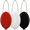 DEEZOMO 3 Pieces Rubber Coin Purse, 2 x 3 Inches