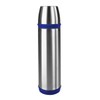 Emsa CAPTAIN 502474 Thermos Flask Stainless Steel Blue 1.0 L