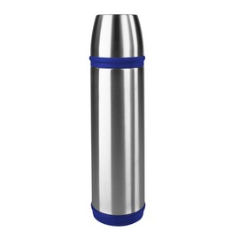 Emsa CAPTAIN 502474 Thermos Flask Stainless Steel Blue 1.0 L