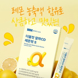 Double Cut Alpha CD High Content Alpha Cyclo Dextrin Alpha CD Efficacy Bromelain Powder / 더블컷 알파CD 고함량 알파시클로 덱스트린 알파시디 효능 브로멜라인 분말