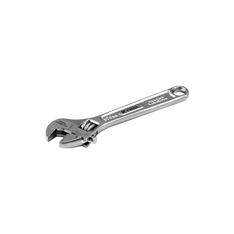 K Tool International 48004T Adjustable Wrench for Garages, Repair Shops