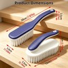 Cleaning Scrub Brushes Set, Ergonomic Long & Short Handle Cleaning
