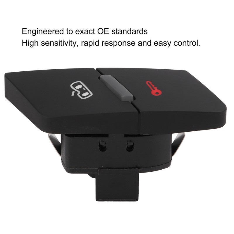 Car Door Lock Unlock Switch 4F1962107 ABS+Metal Automotive Accessories Replacement