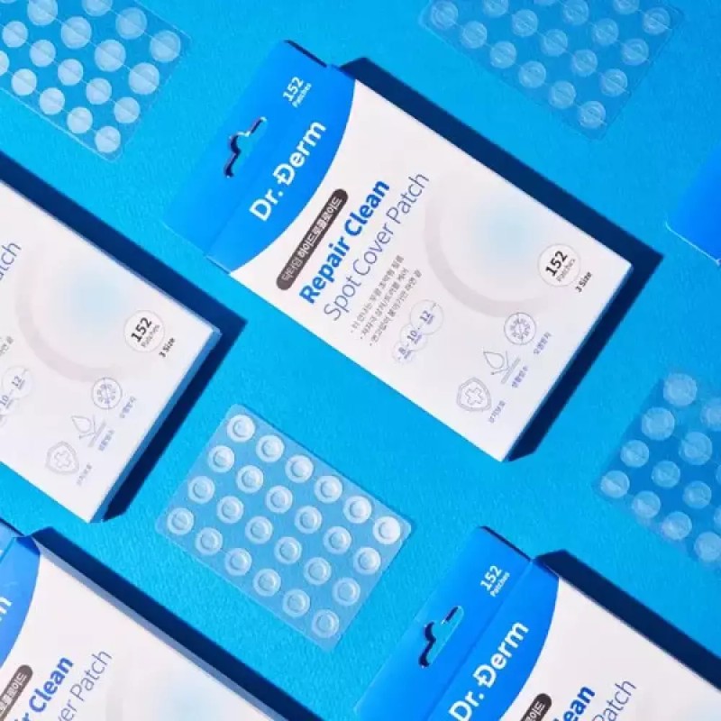 Dr.Derm 닥터덤 클린 스팟 커버 패치 2종 152매 136매 택1