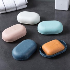 White Soap Dish Gifts,Travel Soap Container,Portable Soap Dish with Lid,Portable Bar Soap Holder Soap Box for Bathroom Soap Tray Soap Holder Travel Soap Container