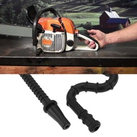 SING F LTD 1 Set of Gas Fuel Line Hose Pipe Combo Kit with Fuel Filter Compatible with Stihl 028 029 034 036 039 MS290 MS340 MS390 Chainsaw Black