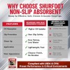 SHURFOOT 3lb Non-Slip Oil Absorbent - Provides Ice Traction &