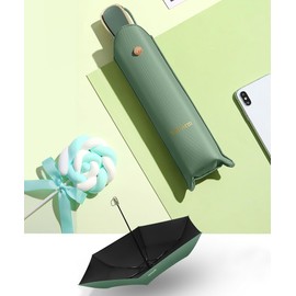 [2023 Version] Parasol, One-touch Automatic Open/Close, Folding Umbrella, Compact, Ultra Lightweight (9.2 - 10.5 oz (260 - 280 g), Folding Parasol, UV Protection, Thermal Blocking, UV Blocking,