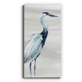 Renditions Gallery by The Sea Crane I Wall Art, Premium Gallery Wrapped Canvas Decor, Ready to Hang, 24 in H x 12 in W, Made in America Print (AZS-WC04-42802-R-1224-MK)