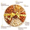 Round Serving Tray 242 x 242 x 3 Gourmet Nut