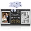 WLLHYF Happy Anniversary Picture Frame Gifts for Men Women, Anniversary