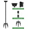 Mokeyder 90 Inch Bird House Pole Mount Kit, Adjustable Heavy