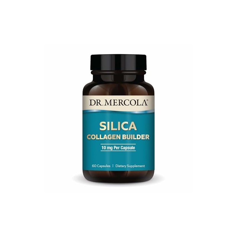 Mercola Suplemento Dietético Colágeno Sílice Porciones Cápsulas Omg Gluten Soja