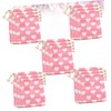 FOMIYES Wash Bag Cotton Drawstring 15pcs Set Multisize Ideal for