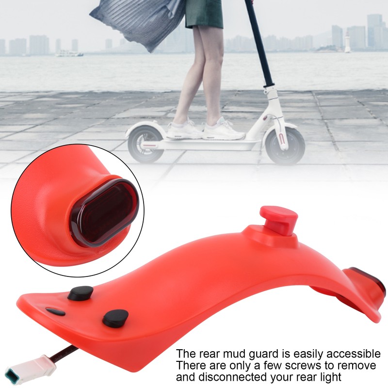 Scooter Rear Mudguard Tire Mud GuardScrewScrew Silicone Plug Set for
