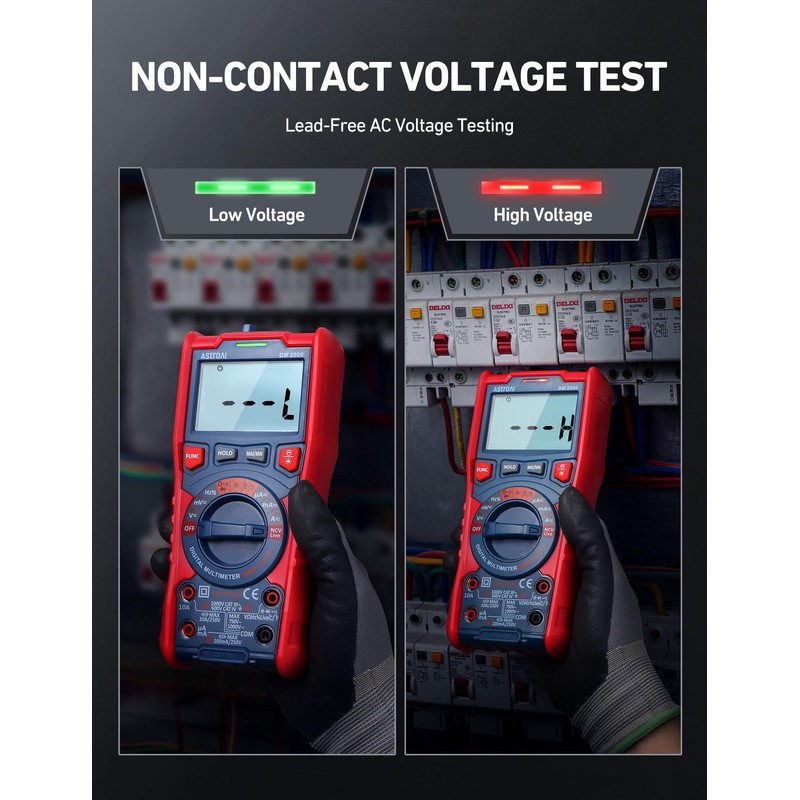 AstroAI Digital Multimeter Tester TRMS 20000 Counts with Higher Resolution