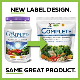 ANDREW LESSMAN Multivitamin-Men's Complete 30 Packets - High Potencies of 30+ Nutrients, Essential Vitamins, Minerals, Carotenoids. Small Easy-to-Swallow. No Binders, No Fillers, No Additives