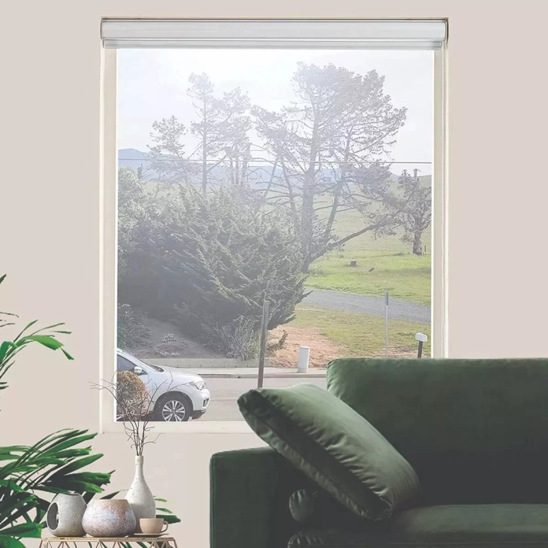 YG05 Persiana Doble Capa Con Diseño De Cebra Enrollable 100x200cm