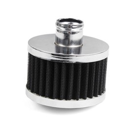 MUGE RACING Filtro de aire universal de 23 mm para coche, filtro de admisión de aire frío, filtro de ventilación de alto flujo (negro)