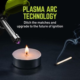 True Plasma Lighter - Orange/Brown